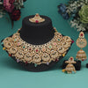 Multi Color Kundan Necklace Set (KN1437MLT)