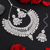 White Color Kundan Necklace Set (KN1460WHT)