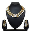 White Color Kundan Necklace Set (KN186WHT)