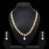 White Color Kundan Necklace Set (KN194WHT)