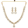 White Color Kundan Necklace Set (KN194WHT)