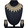 White Color Kundan Necklace Set (KN373WHT)