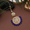 Blue Color Kundan Necklace Set (KN845BLU)
