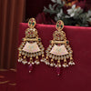 Rani & Green Color Meenakari Earrings (MKE1964RNIGRN)