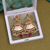 Rani & Green Color Meenakari Earrings (MKE1964RNIGRN)