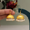 Yellow Color Meenakari Earrings (MKE1978YLW)