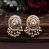 Blue Color Meenakari Earrings (MKE1979BLU)