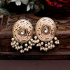 Pink Color Meenakari Earrings (MKE1979PNK)