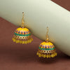 Yellow Color Meenakari Earrings (MKE1983YLW)