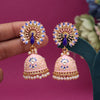 Pink Color Meenakari Earrings (MKE1993PNK)