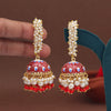 Red Color Meenakari Earrings (MKE2001RED)