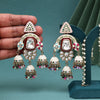 Multi Color Kundan Meenakari Earrings (MKE2014MLT)