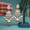 Pink Color Kundan Meenakari Earrings (MKE2016PNK)