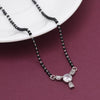 Silver Color American Diamond Mangalsutra (MS331SLV)