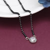 Silver Color American Diamond Mangalsutra (MS333SLV)