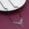 Silver Color American Diamond Mangalsutra (MS341SLV)