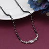 Silver Color American Diamond Mangalsutra (MS347SLV)