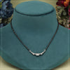 Silver Color American Diamond Mangalsutra (MS347SLV)