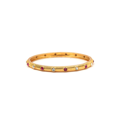 Rani Color 1 Set Of Bangle Size: 2.6 (PLKB883RNI-2.6)