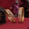 Gold Color 6 Set Of Bangles Combo (PLKBCMB585)