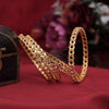 Gold Color 6 Set Of Bangles Combo (PLKBCMB592)