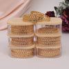 Gold Color 6 Set Of Bangles Combo (PLKBCMB592)