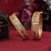 Gold Color 6 Pair Of Bangles Combo (PLKBCMB596)