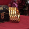 Gold Color 6 Set Of Bangles Combo (PLKBCMB597)