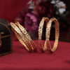 Gold Color 6 Set Of Bangles Combo (PLKBCMB599)