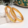 Gold Color 5 Pair Of Bangles Combo (PLKBCMB626)