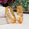 Gold Color 6 Pair Of Bangles Combo (PLKBCMB644)
