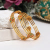 Multi Color 6 Pair Of Bangles Combo (PLKBCMB645)