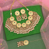 Cream Color Meenakari Necklace Set (PMKN504CRM)