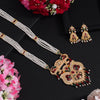 Multi Color Meena Work Rajputi Jewellery Rani Haar (PN829MLT)