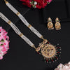 Multi Color Meena Work Rajputi Jewellery Rani Haar (PN830MLT)