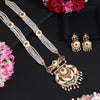 Multi Color Meena Work Rajputi Jewellery Rani Haar (PN831MLT)