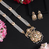 Multi Color Meena Work Rajputi Jewellery Rani Haar (PN833MLT)