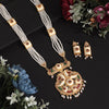 Multi Color Meena Work Rajputi Jewellery Rani Haar (PN842MLT)