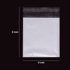 100 Pieces Of Transparent Self Adhesive Resealable Plastic Jewellery Pouch (Bag) (PTB236CMB)