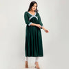 Green Color Anarkali Kurta (RK214GRN-L)