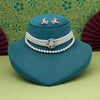 Multi Color Choker Stone Necklace Set (STN214MLT)