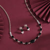 Black Color Stone Necklace Set