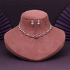 Light Pink Color Stone Necklace Set