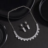 White Color Stone Necklace Set