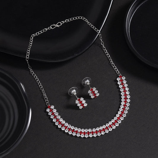 Rani Color Stone Necklace Set