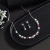 Multi Color Stone Necklace Set