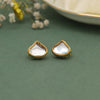 White Color Stud Earrings (STUD220WHT)