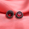 Assorted Color Oxidised Stud Earrings Combo Of 10 Pairs (STUD222CMB)