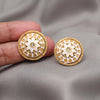 Gold Color Stud Earrings (STUD227GLD)