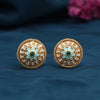 Green Color Stud Earrings (STUD227GRN)